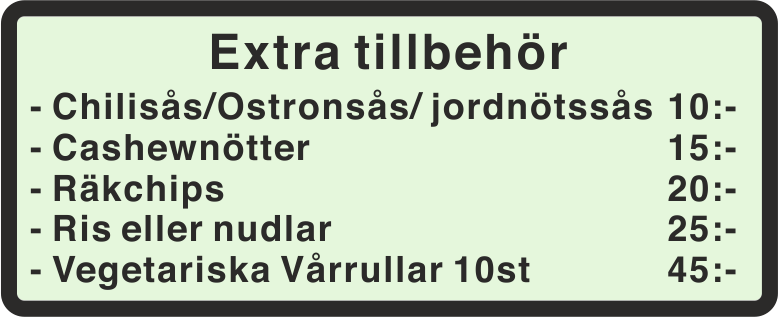 Tillbehör
